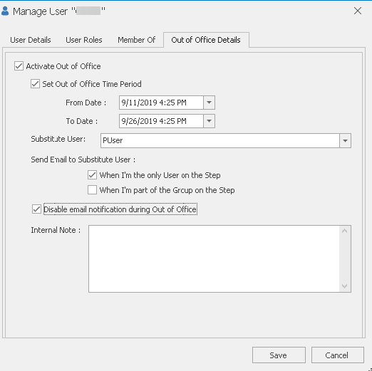 Configure Out-of-Office Settings