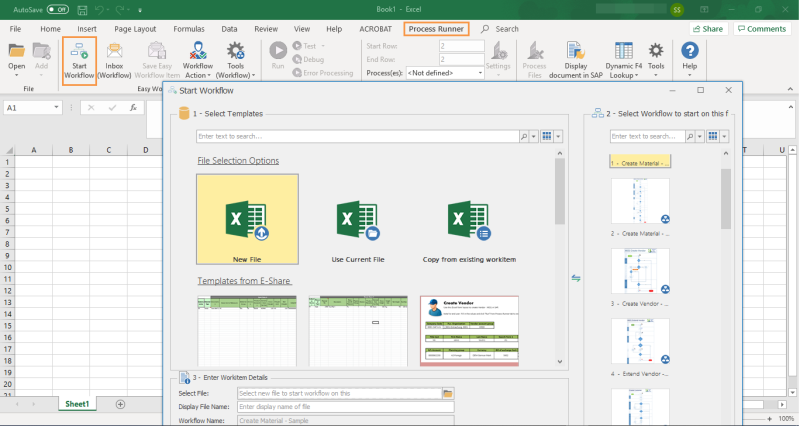 Start Workflow