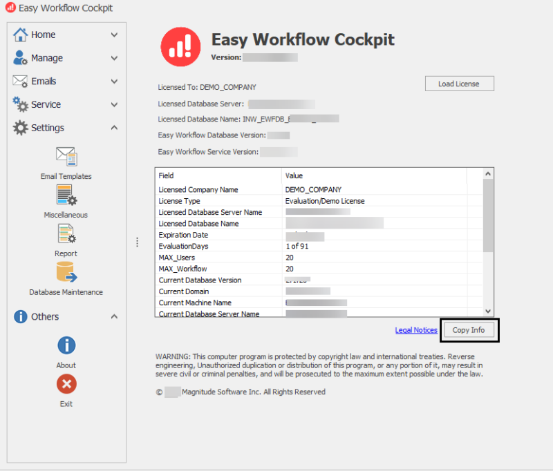 About Easy Workflow Cockpit
