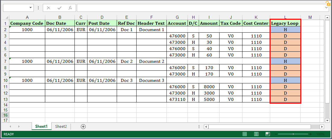 Transaction - Header Detail | Process Runner