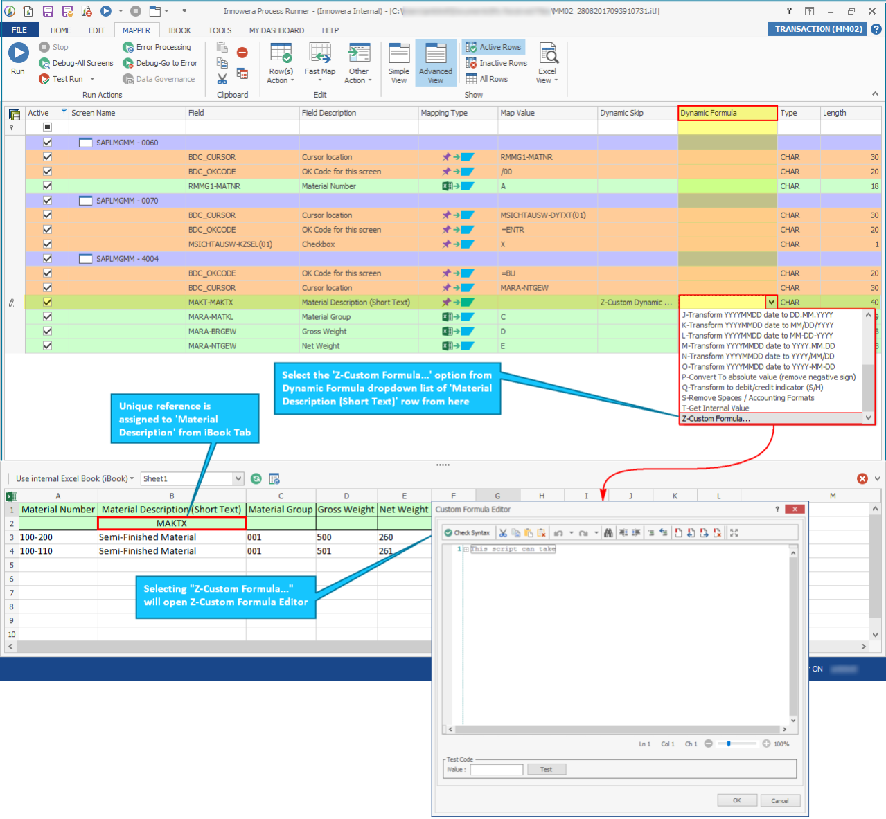 Excel2SAP