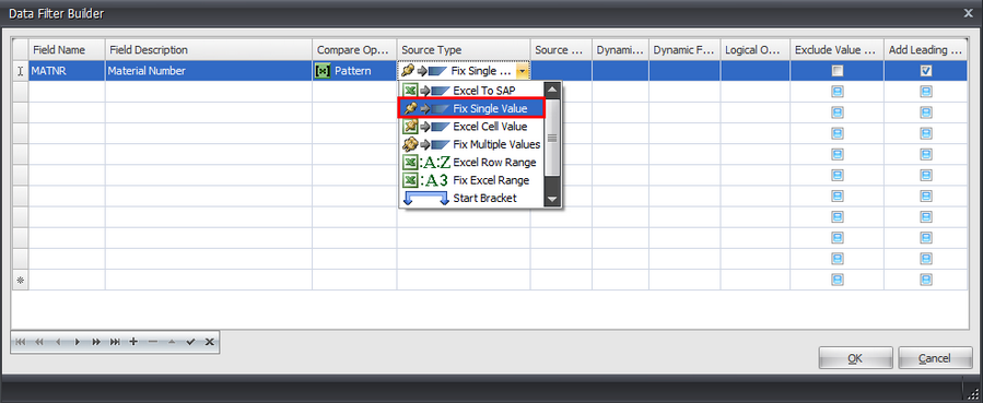 DFB_Fix_Single_value
