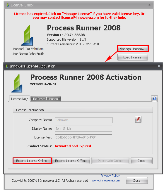 Splash_License expired