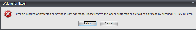 excel lock
