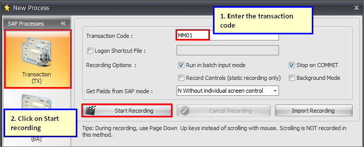 MM01_Start Recording