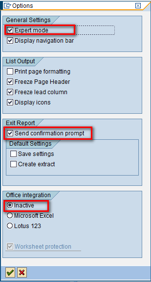 export report output to excel1