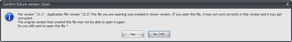 help page - version error