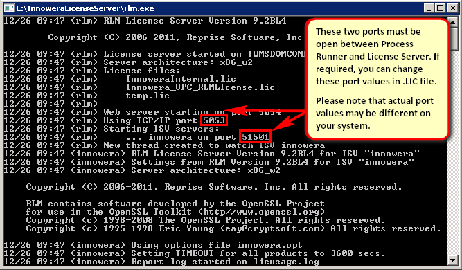 require port to be open