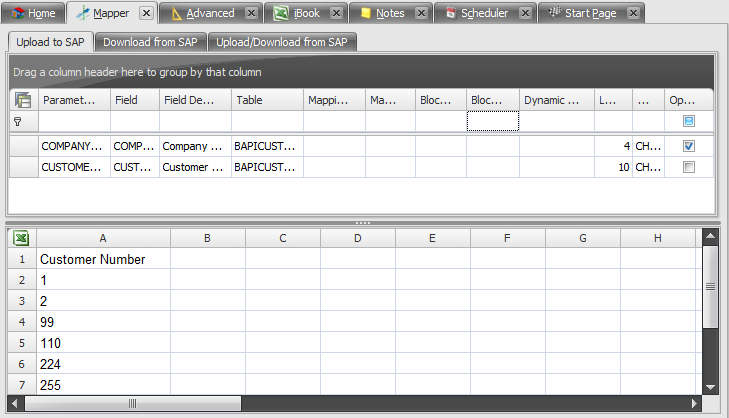 Data preview