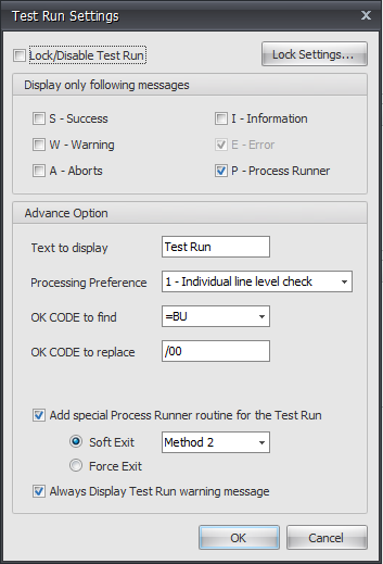 Setting_Test_run