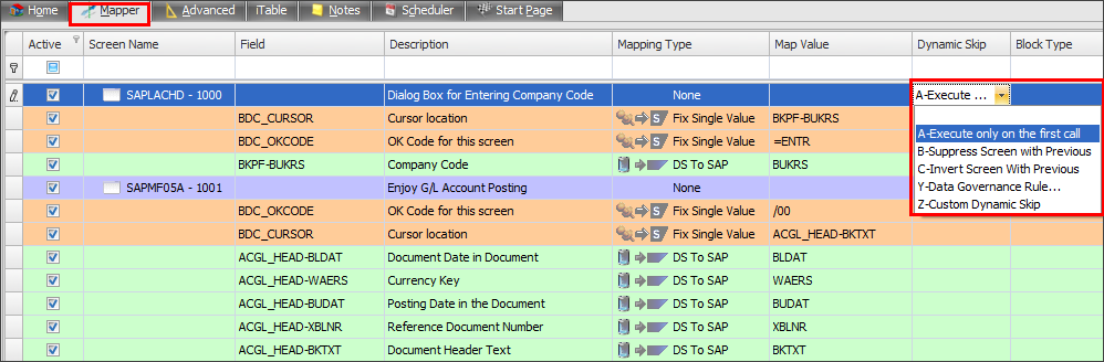 DS_Mapper_Execute only on first call