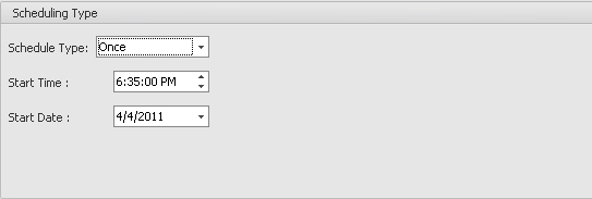 Scheduling Types