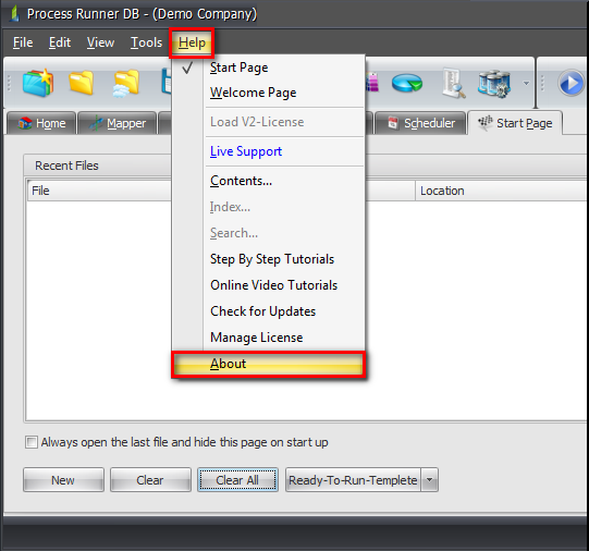 sending license detail1